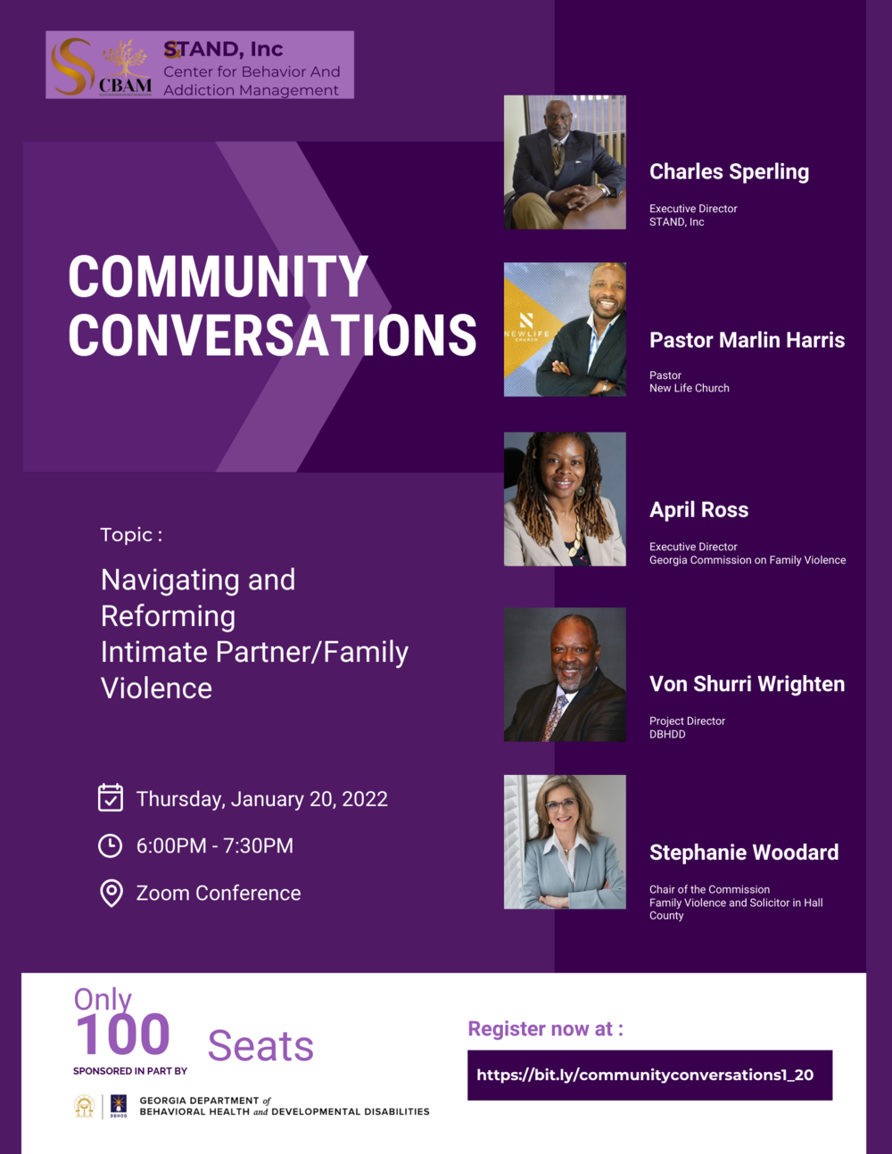 Community Conversations inar Navigating and Reforming Intimate